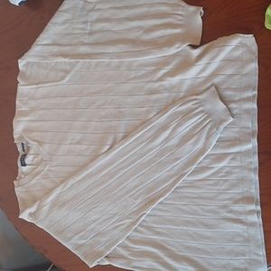 Mens Izod Cotton V Neck Sweater Size Large